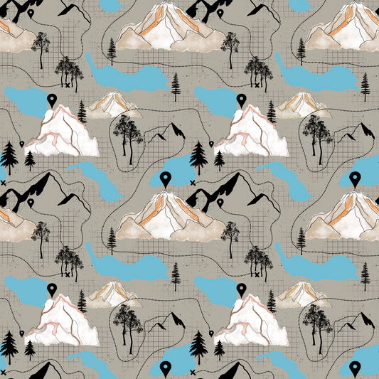 Hiking - The "No Bounds Collection" Dog Collar - Water Resistant - Water Wicking Collars