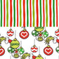 Grinch 3 Reversible Snap On Bandana