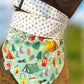 Happy Tails Paws Dog Collar - Martingale or Buckle Style - Embroidery Available