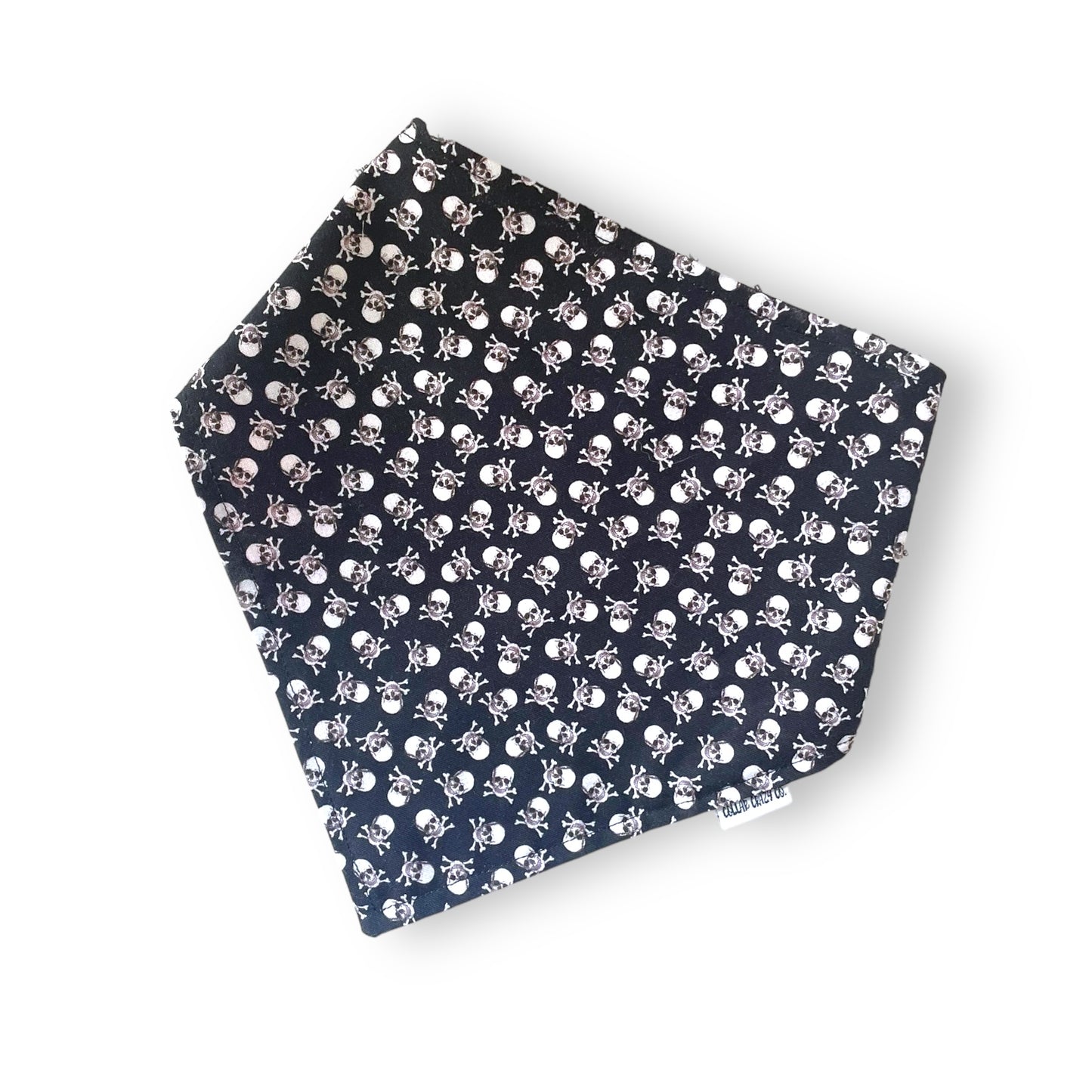 Skeleton’s Skull Reversible Snap On Bandana
