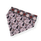 Plaid Deer Snap On Bandana