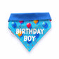 Birthday Boy Bandana - Blue Balloons