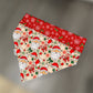 Classic Santa Christmas Snap On Bandana