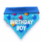 Birthday Boy Bandana - Blue Balloons