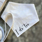 I do too White Floral Wedding Dog and Cat Bandana