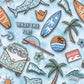 PREORDER - Surf "No Bounds" Collection Snap On Bandana