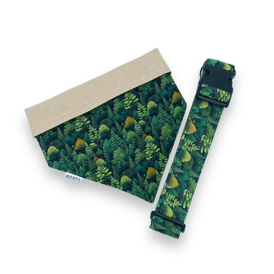 Evergreen Snap On Bandana