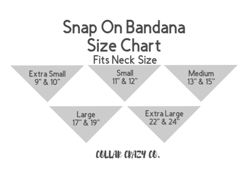 Nightmare before Christmas Reversible Snap On Bandana