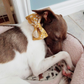 Mustard Floral Bow