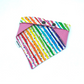 Pink Stripes and Gold Birthday Girl Bandana