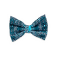 Teal Aztec Bow